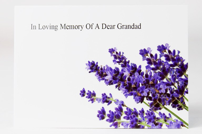 Picture of CARDS X50 ILM GRANDAD LAVENDER